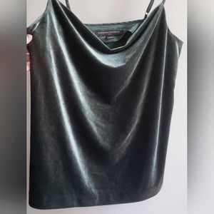 BR - Velvet Cowl Neck Cami